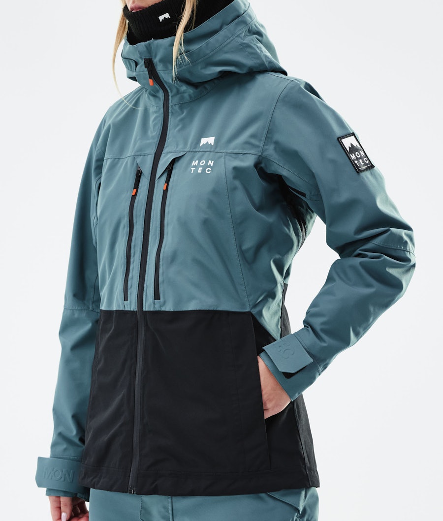 Moss W 2021 Snowboard Jacket Women Atlantic/Black