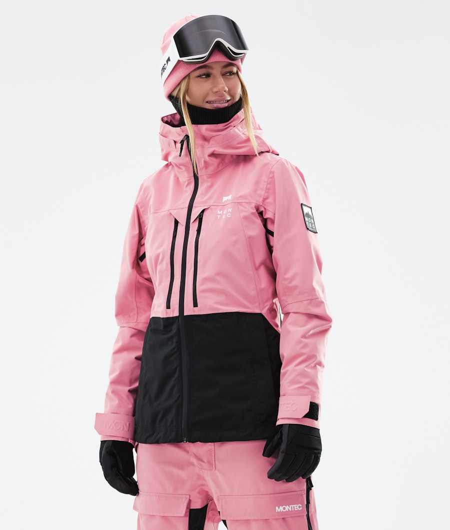 Moss W Snowboard Jacket Women Pink/Black