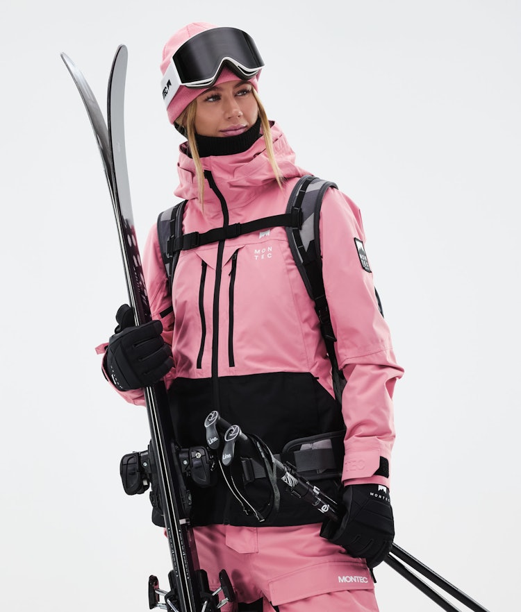 Montec Moss W 2021 Kurtka Narciarska Kobiety Pink/Black, Zdjęcie 3 z 12