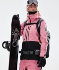 Moss W 2021 Snowboard Jacket Women Pink/Black Renewed