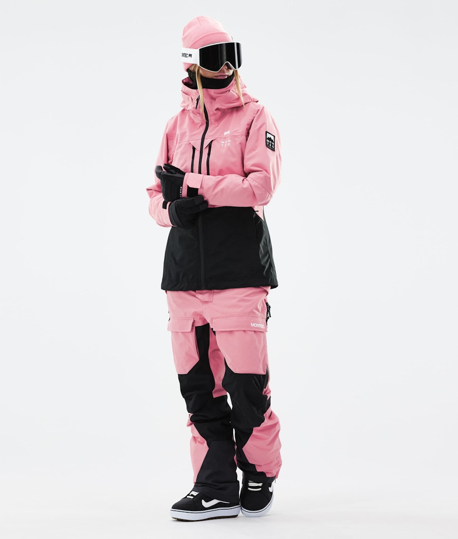 Moss W 2021 Veste Snowboard Femme Pink/Black Renewed