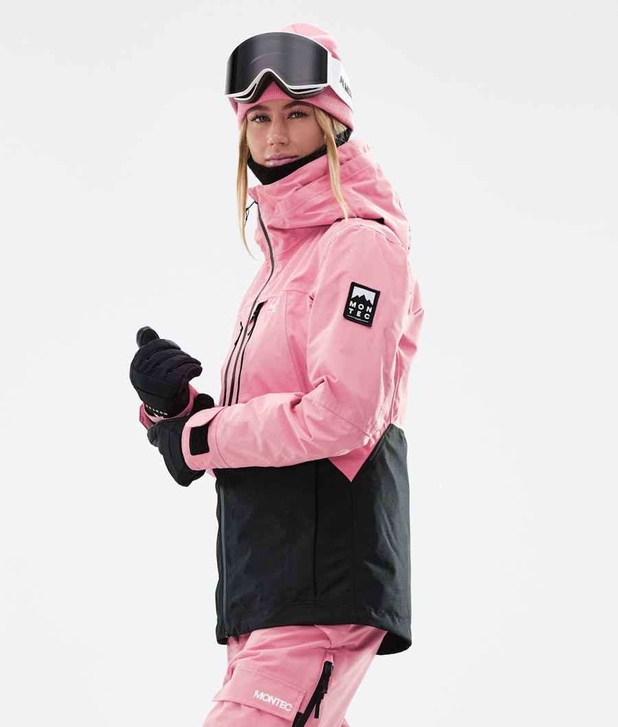 Moss W 2021 Snowboard jas Dames Pink/Black Renewed