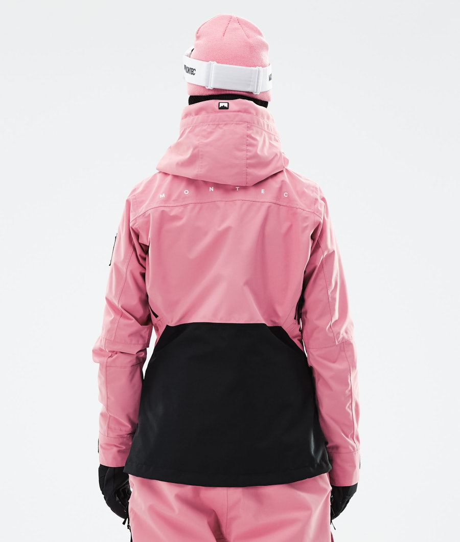 Moss W 2021 Snowboard jas Dames Pink/Black Renewed