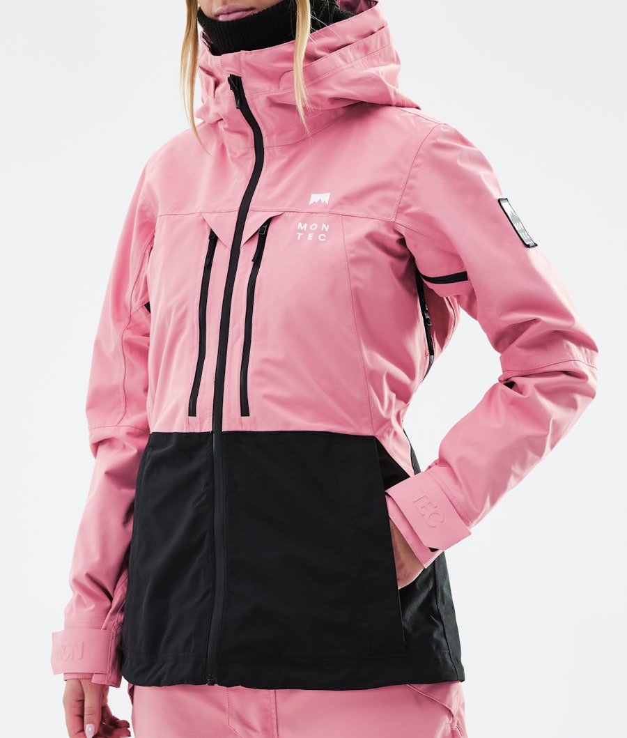 Montec Moss W 2021 Women's Ski Jacket Pink/Black