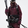 Montec Moss W 2021 Women's Ski Jacket Burgundy/Black