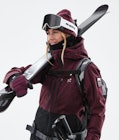 Montec Moss W 2021 Ski Jacket Women Burgundy/Black