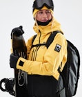 Moss W 2021 Snowboardjakke Dame Yellow/Black