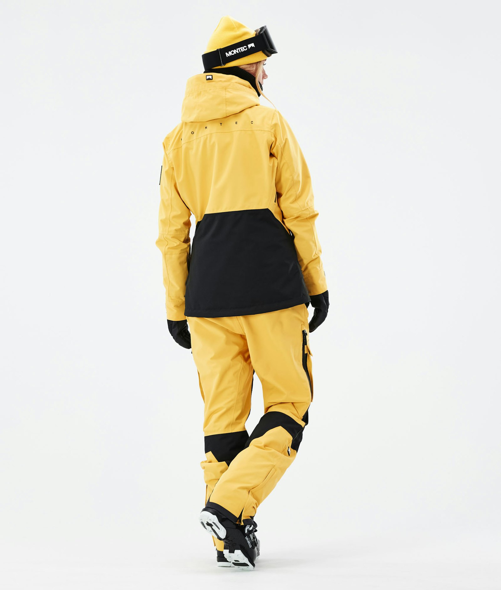 Moss W 2021 スキージャケット レディース Yellow/Black, 画像7 / 12
