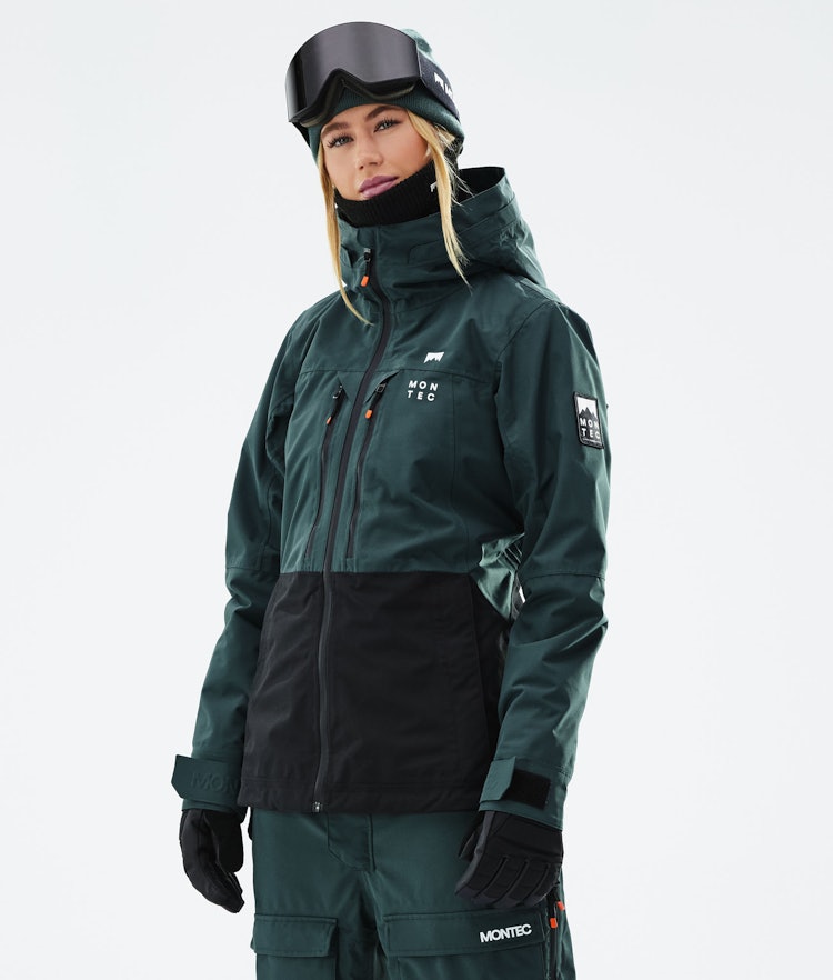Moss W 2021 Ski Jacket Women Dark Atlantic/Black, Image 1 of 12