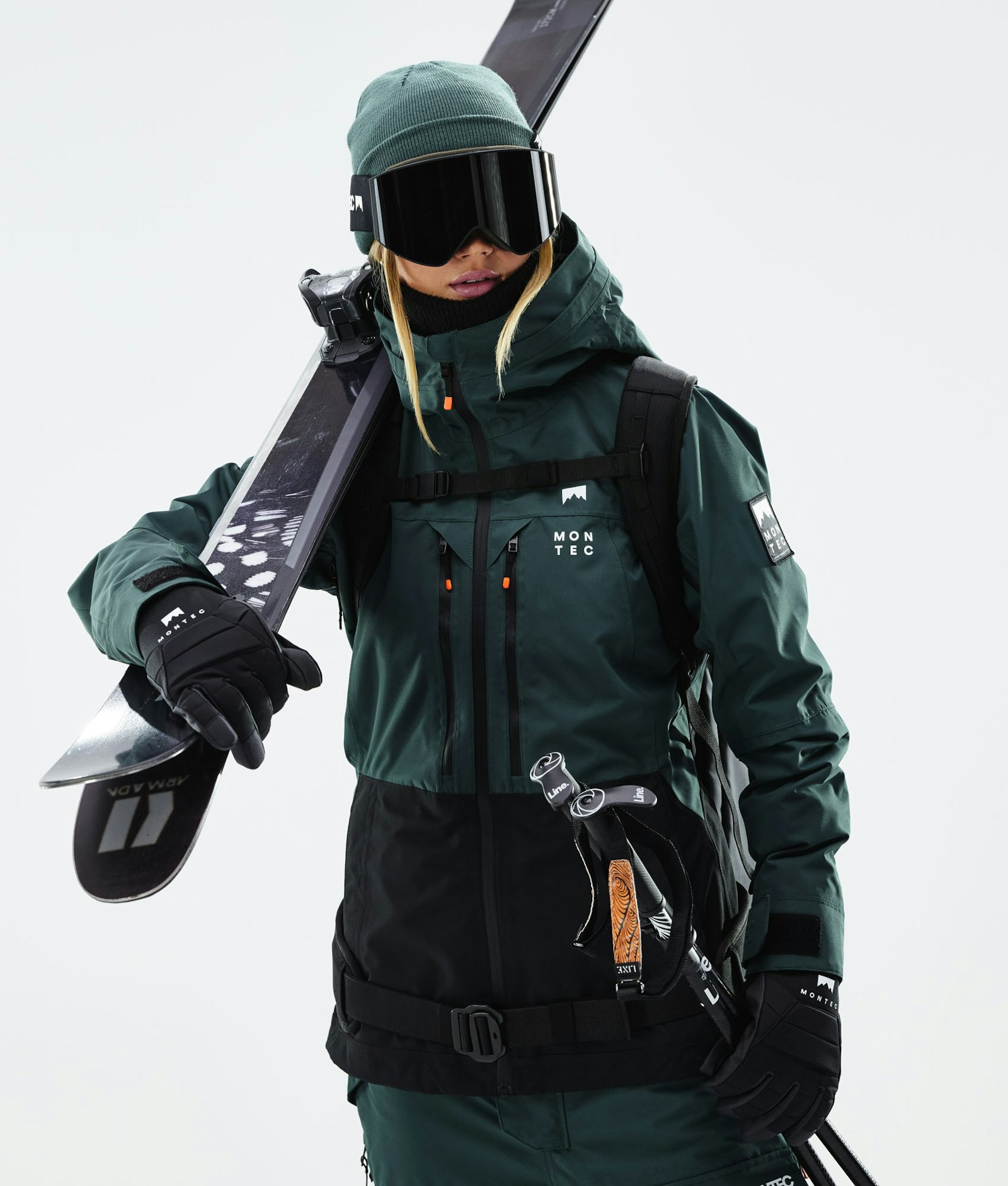 Montec Moss W 2021 Ski Jacket Women Dark Atlantic/Black