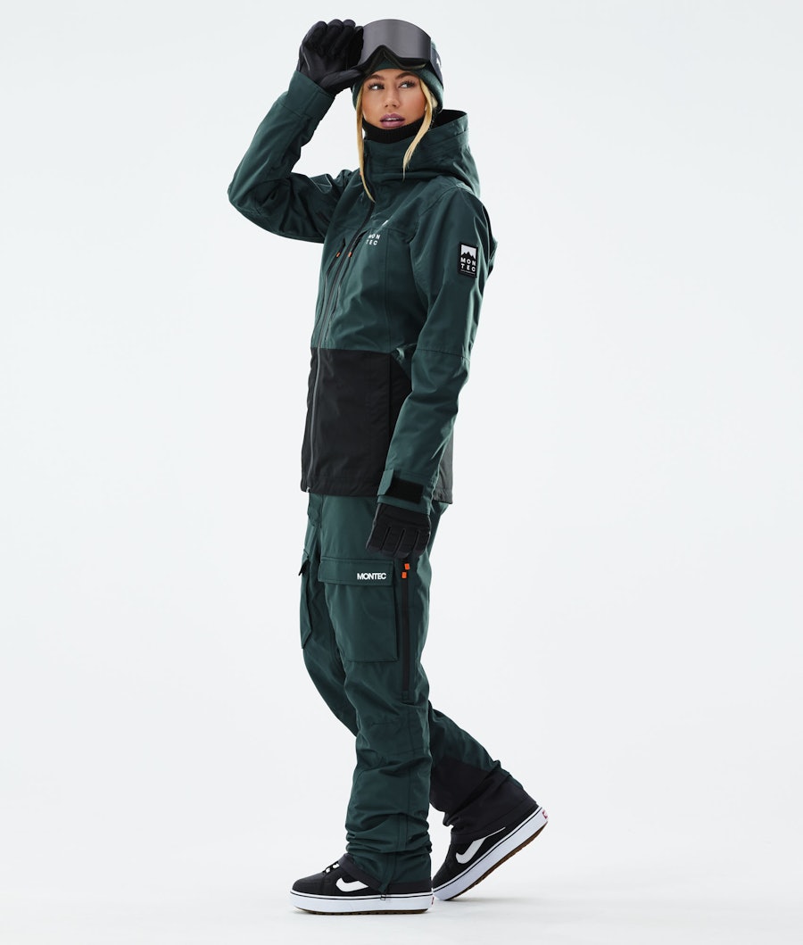 Montec Moss W 2021 Women's Snowboard Jacket Dark Atlantic/Black