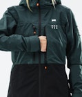 Moss W 2021 Ski Jacket Women Dark Atlantic/Black, Image 11 of 12