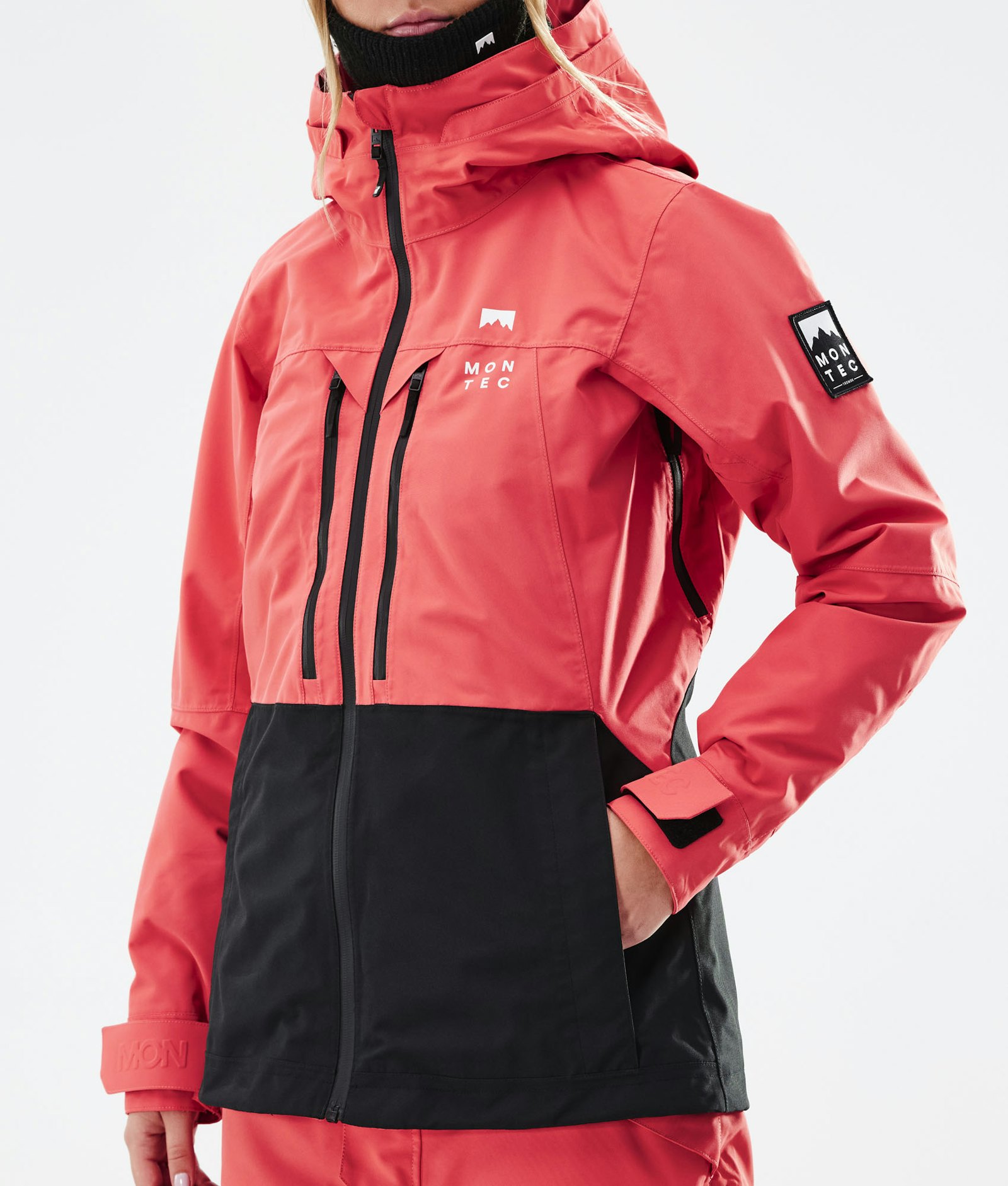 Montec Moss W 2021 Veste de Ski Femme Coral/Black