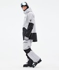 Moss 2021 Ski Jacket Men Light Grey/Black, Image 4 of 10