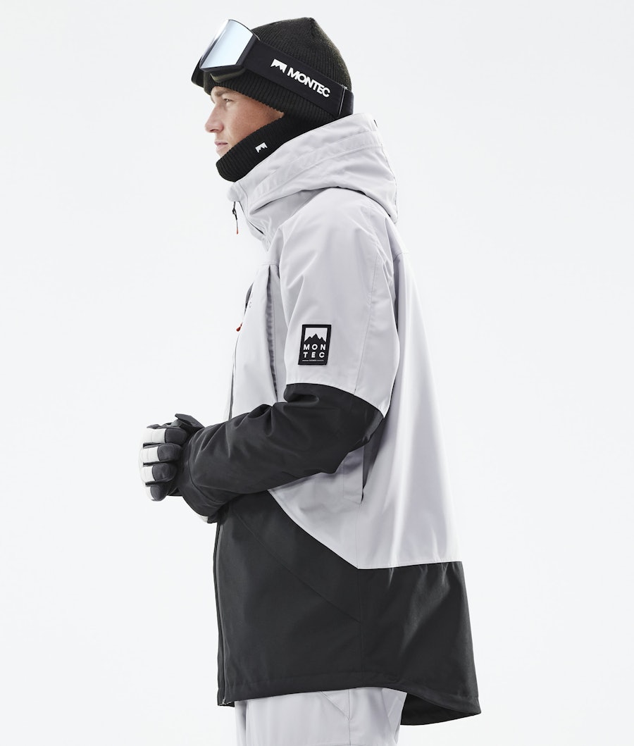 Montec Moss 2021 Men's Ski Jacket Light Grey/Black