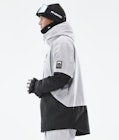 Moss 2021 Ski Jacket Men Light Grey/Black, Image 6 of 10