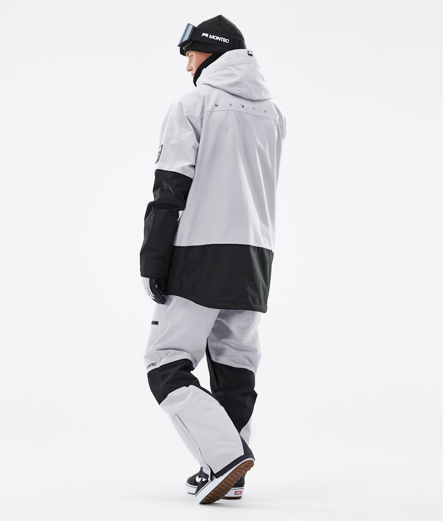 Moss 2021 Veste Snowboard Homme Light Grey/Black