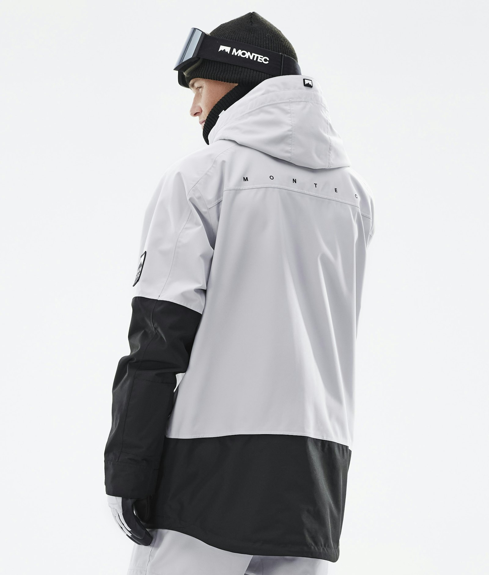 Montec Moss 2021 Veste de Ski Homme Light Grey/Black