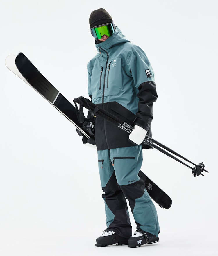 Moss 2021 スキージャケット メンズ Atlantic/Black