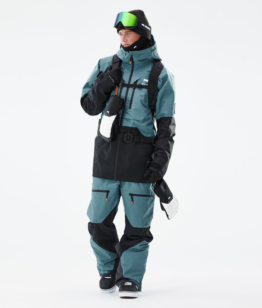 Moss 2021 Snowboard Jacket Men Atlantic/Black