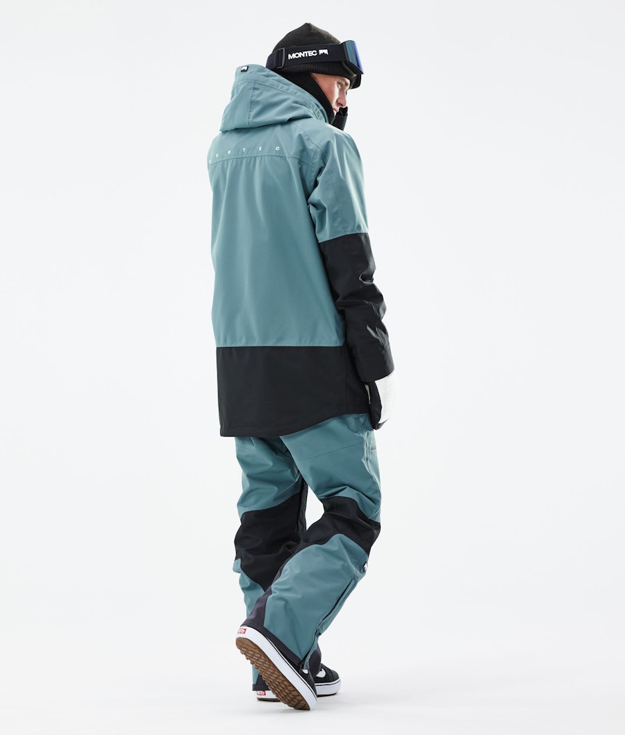 Moss 2021 Veste Snowboard Homme Atlantic/Black
