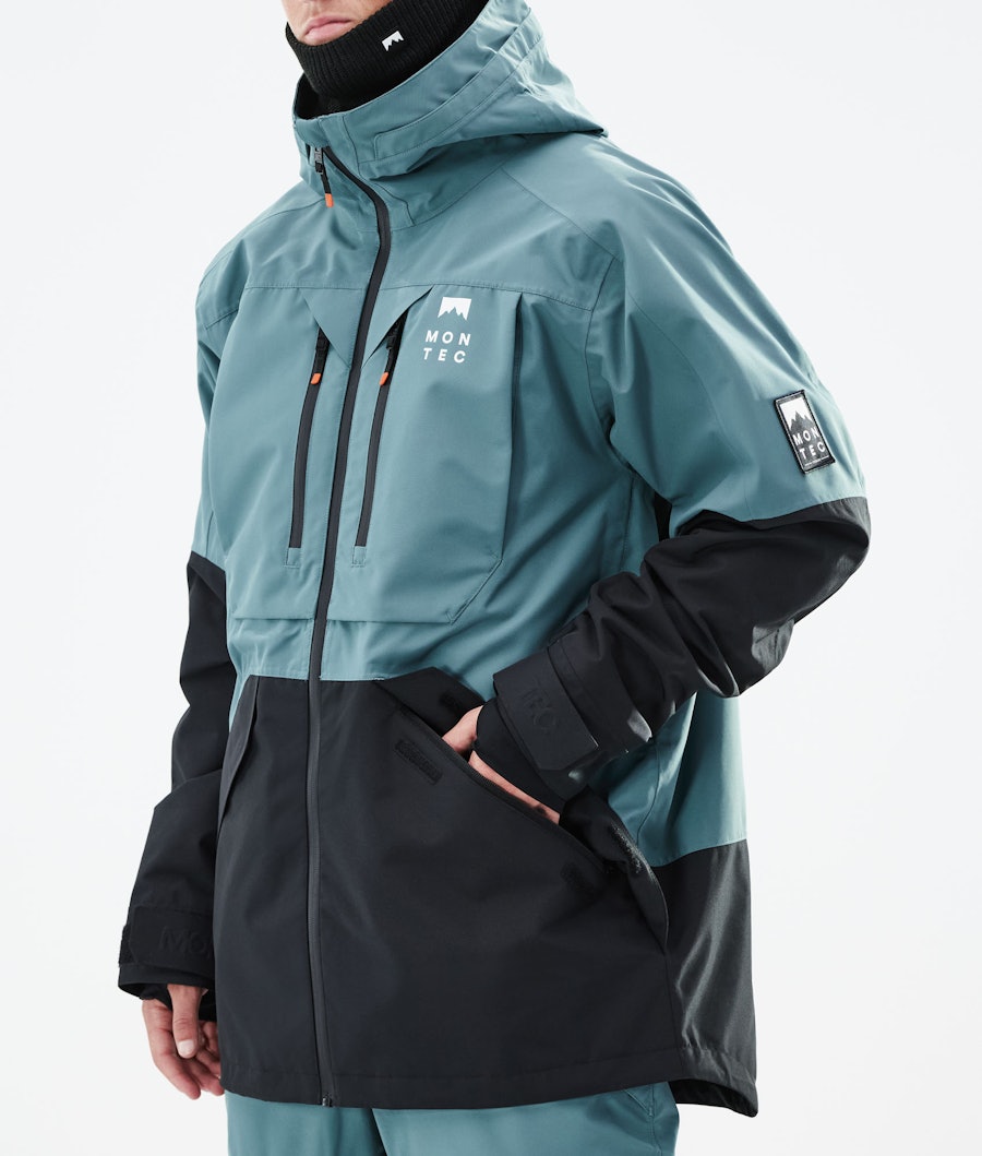 Moss 2021 Ski Jacket Men Atlantic/Black