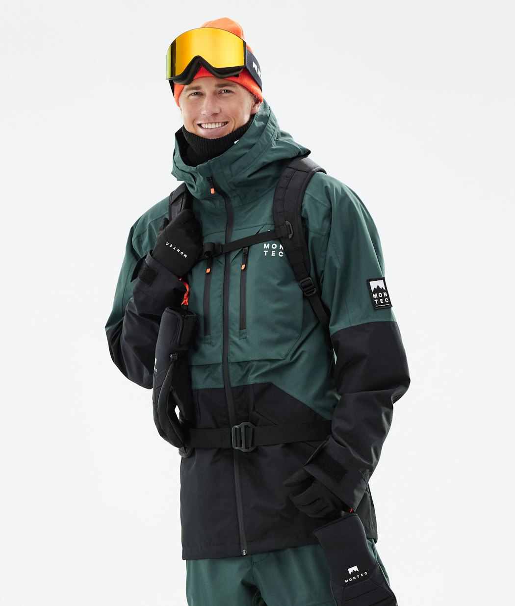 Montec Moss 2021 Men's Snowboard Jacket Dark Atlantic/Black