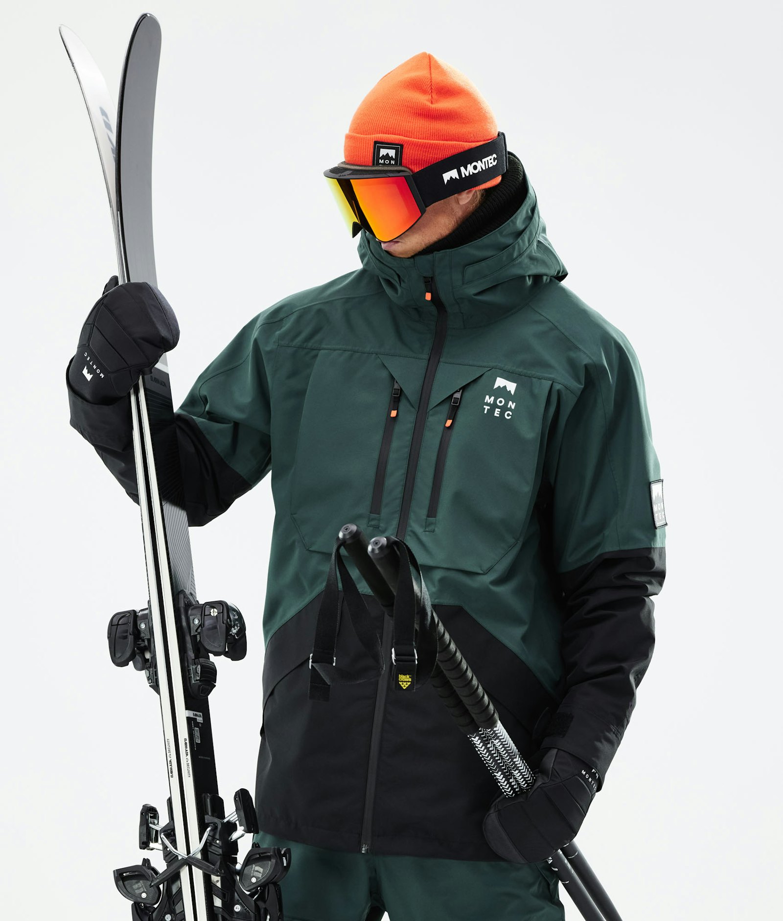 Moss 2021 Ski jas Heren Dark Atlantic/Black