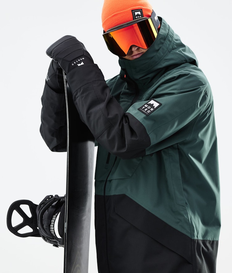 Montec Moss 2021 Snowboardjacke Herren Dark Atlantic/Black