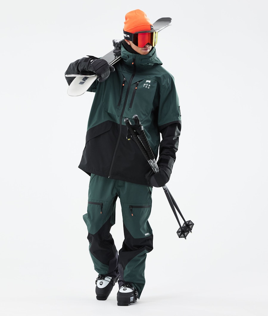 Moss 2021 Ski Jacket Men Dark Atlantic/Black