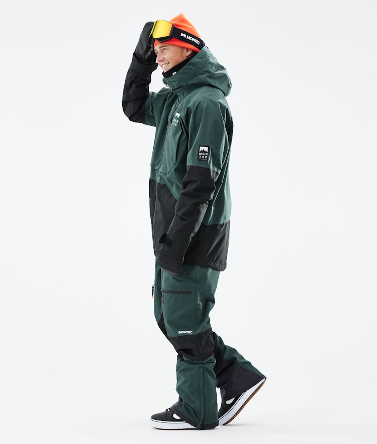 Montec Moss 2021 Snowboard Jacket Men Dark Atlantic/Black