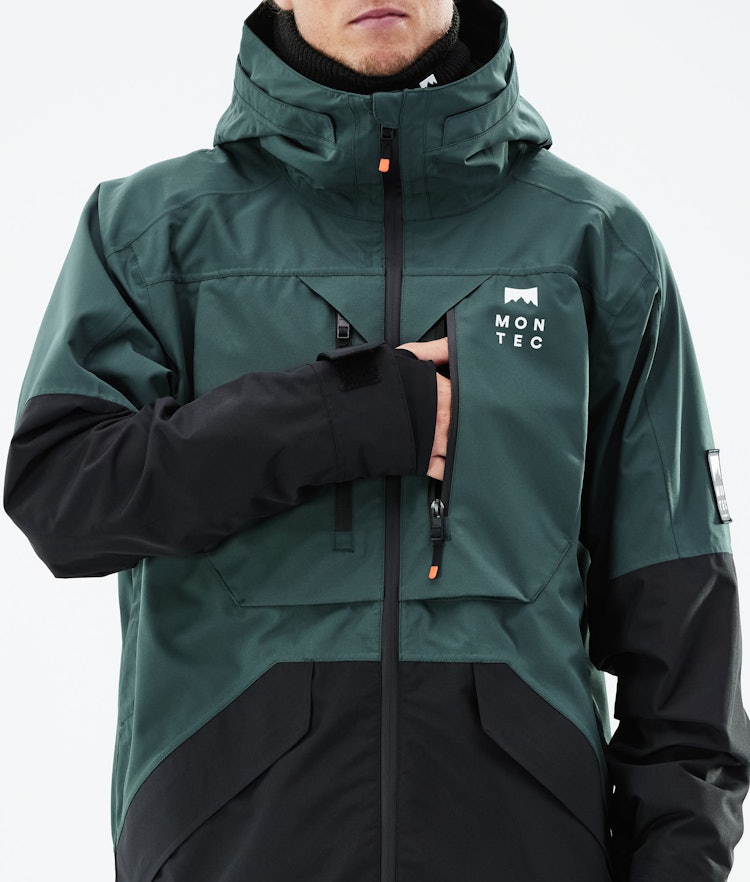 Montec Moss 2021 Men's Ski Jacket Light Grey/Black