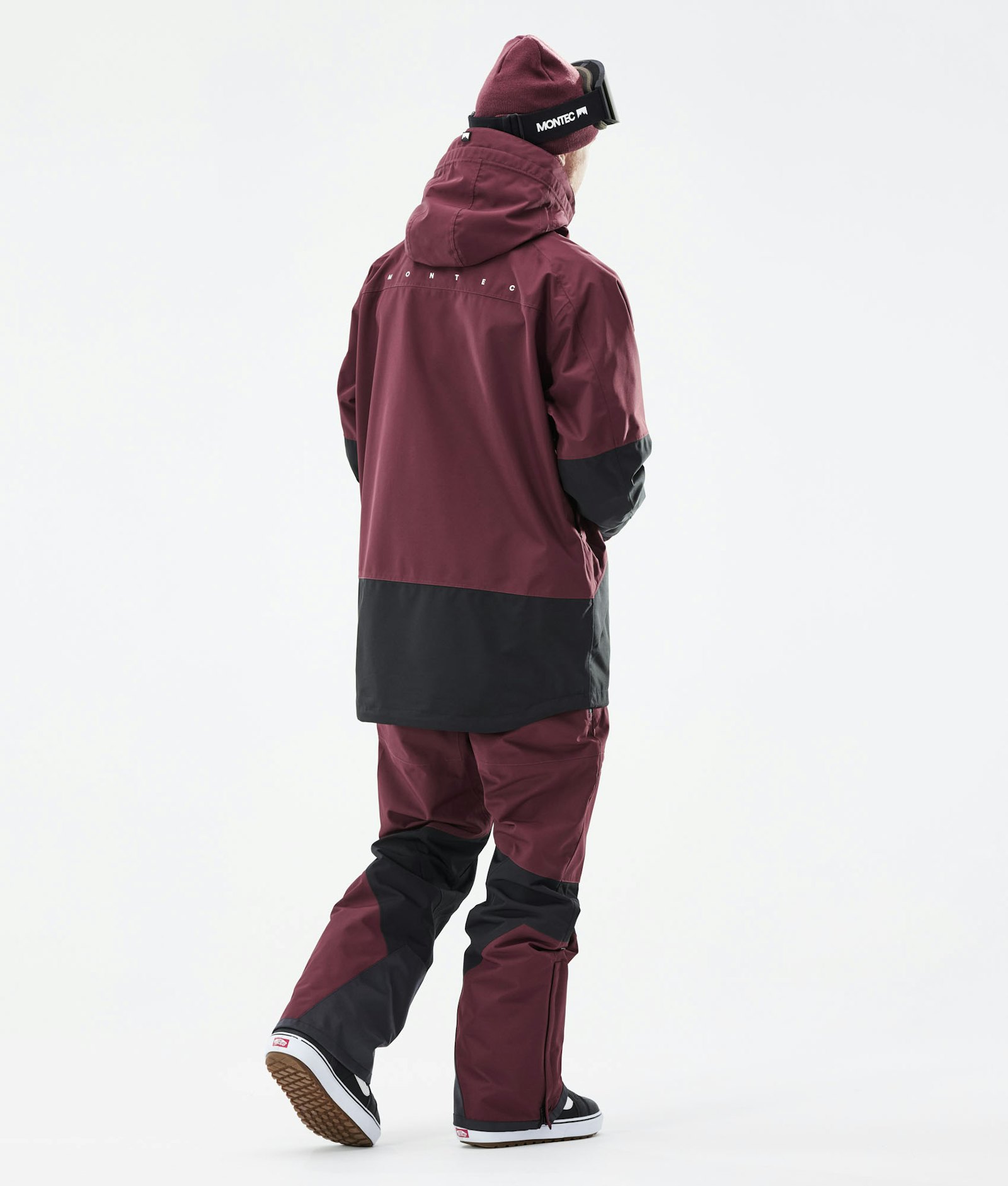 Moss 2021 Snowboard jas Heren Burgundy/Black
