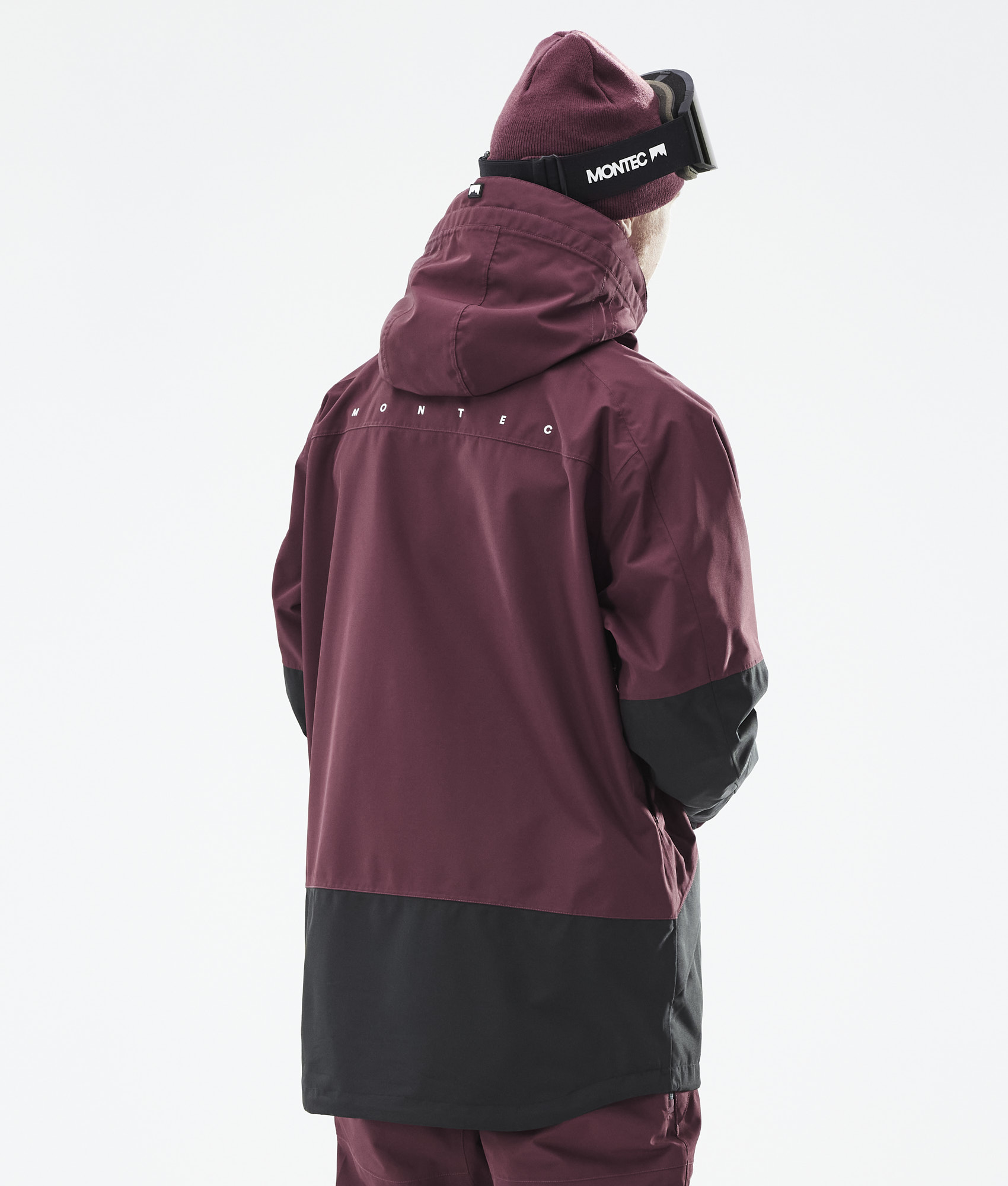 Burgundy sale snow jacket