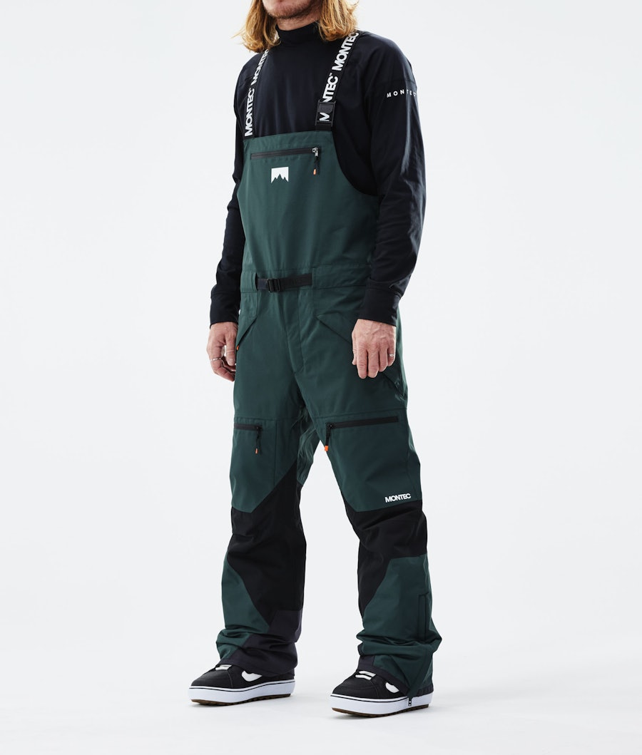 Moss 2021 Snowboard Pants Men Dark Atlantic/Black Renewed