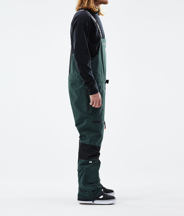 Moss 2021 Pantaloni Snowboard Uomo Dark Atlantic/Black