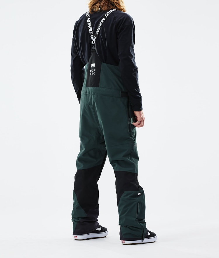 Moss 2021 Pantalon de Snowboard Homme Dark Atlantic/Black Renewed