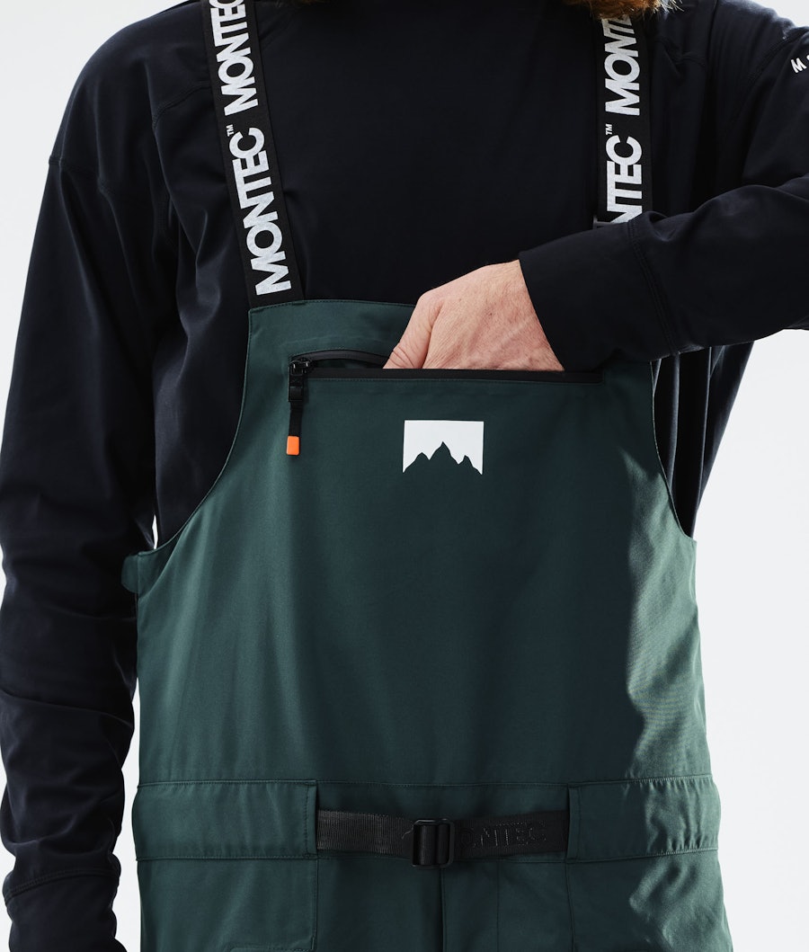 Montec Moss 2021 Men's Snowboard Pants Dark Atlantic/Black
