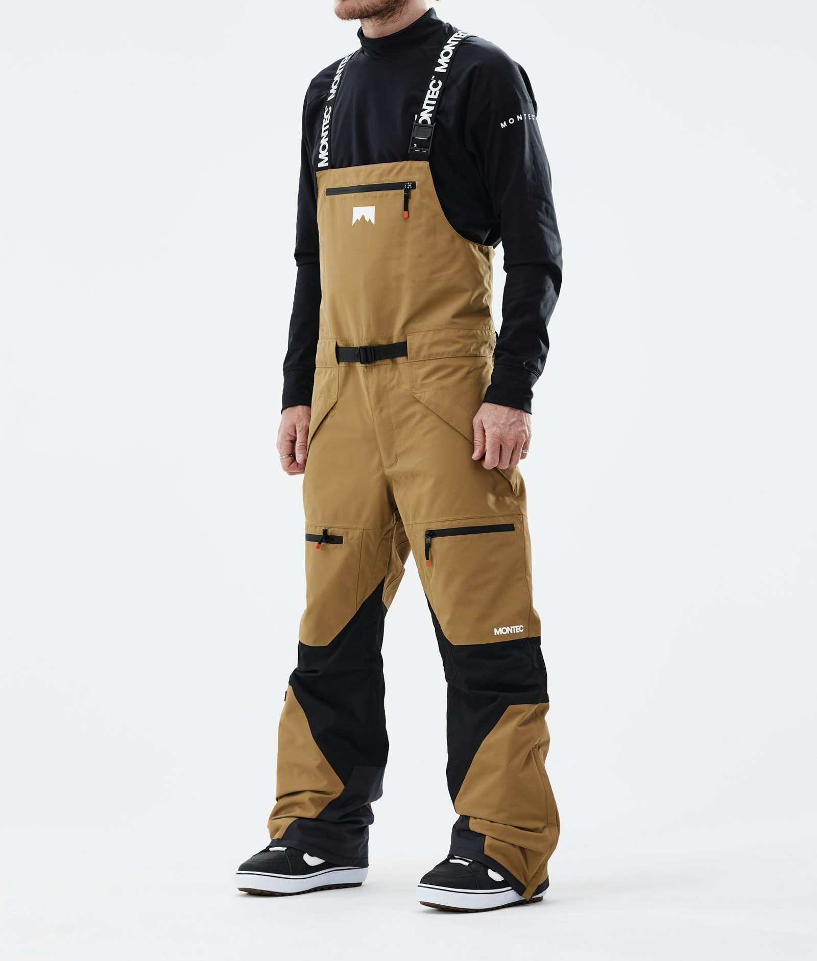 Moss 2021 Snowboard Pants Men Gold/Black Renewed, Image 1 of 6