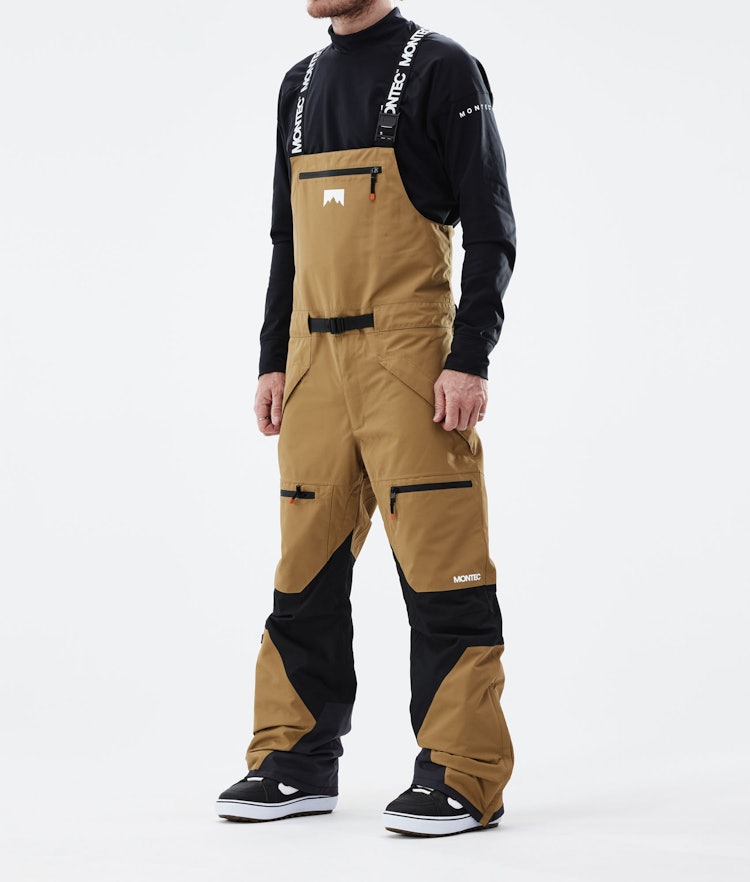 Montec Moss 2021 Snowboard Pants Men Gold/Black