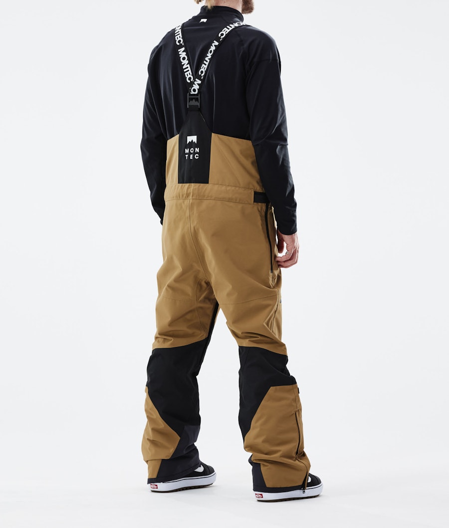 Moss 2021 Pantalon de Snowboard Homme Gold/Black