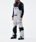 Moss 2021 Ski Pants Men Light Grey/Black