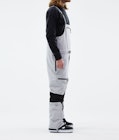 Moss 2021 Snowboard Pants Men Light Grey/Black Renewed