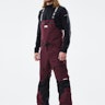 Montec Moss 2021 Pantalon de Snowboard Burgundy/Black