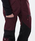 Moss 2021 Snowboard Pants Men Burgundy/Black, Image 6 of 6