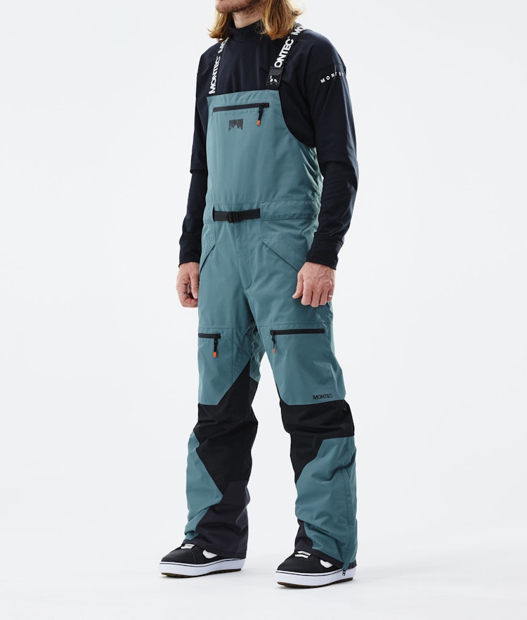 Moss 2021 Pantalones Snowboard Hombre Atlantic/Black