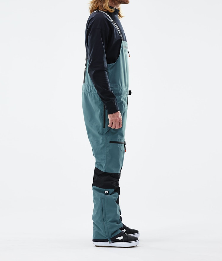 Montec Moss 2021 Pantalon de Snowboard Homme Atlantic/Black, Image 2 sur 6