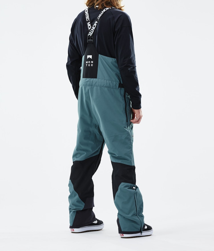 Moss 2021 Pantalon de Snowboard Homme Atlantic/Black