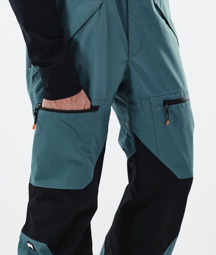 Montec Moss 2021 Spodnie Snowboardowe Mężczyźni Atlantic/Black, Zdjęcie 6 z 6