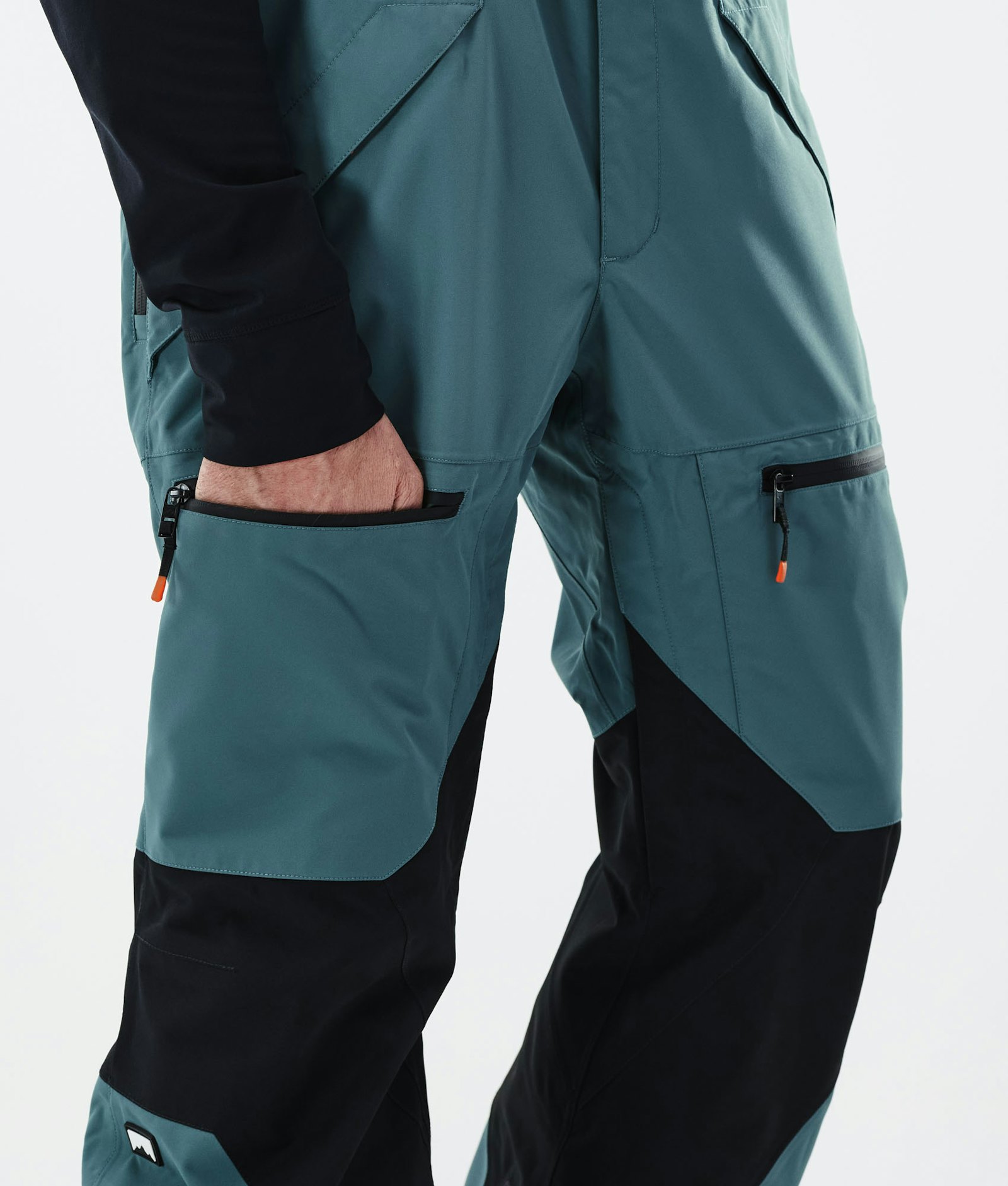 Moss 2021 Spodnie Snowboardowe Mężczyźni Atlantic/Black